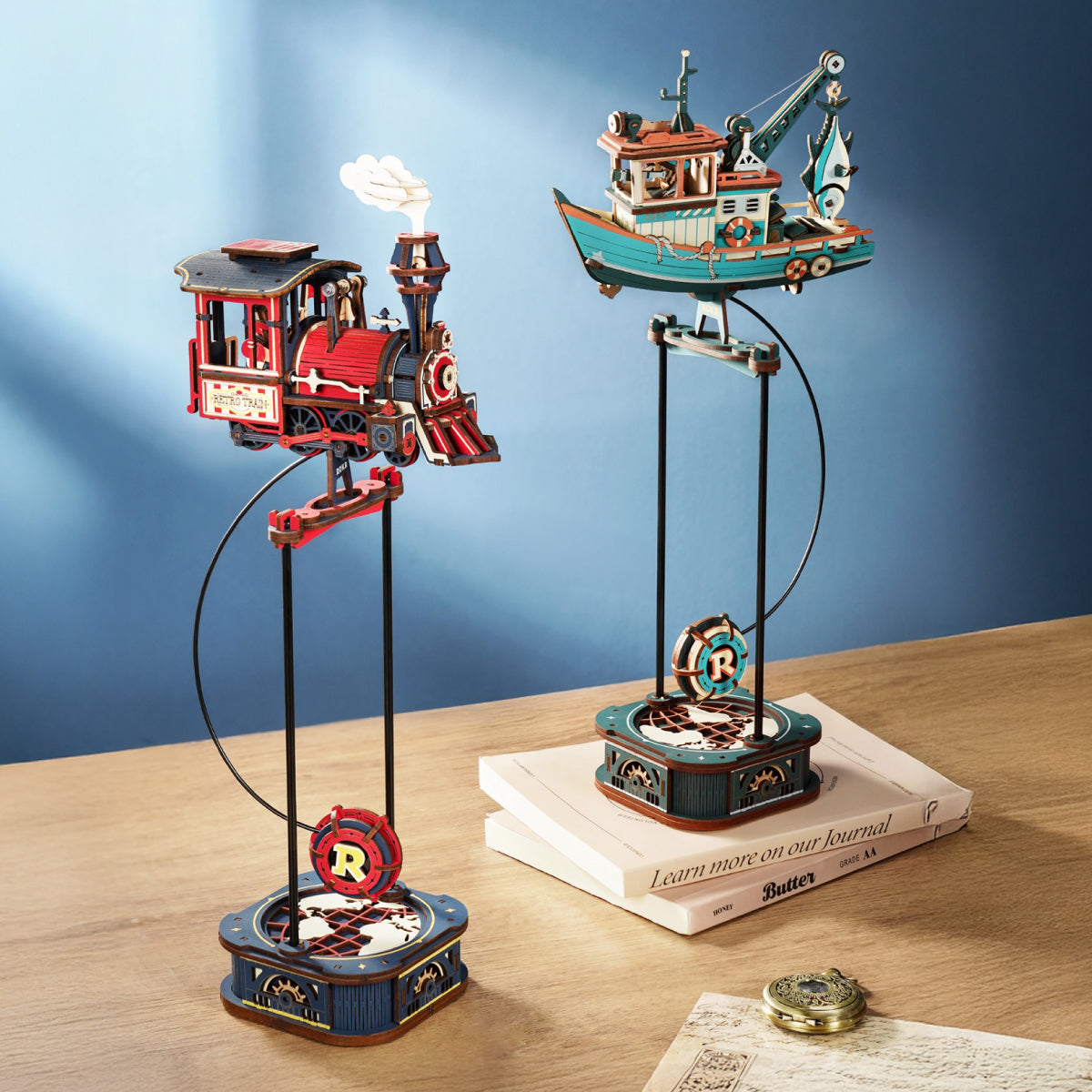 ROKR Power Express Balance Toy Kit official detail view 6