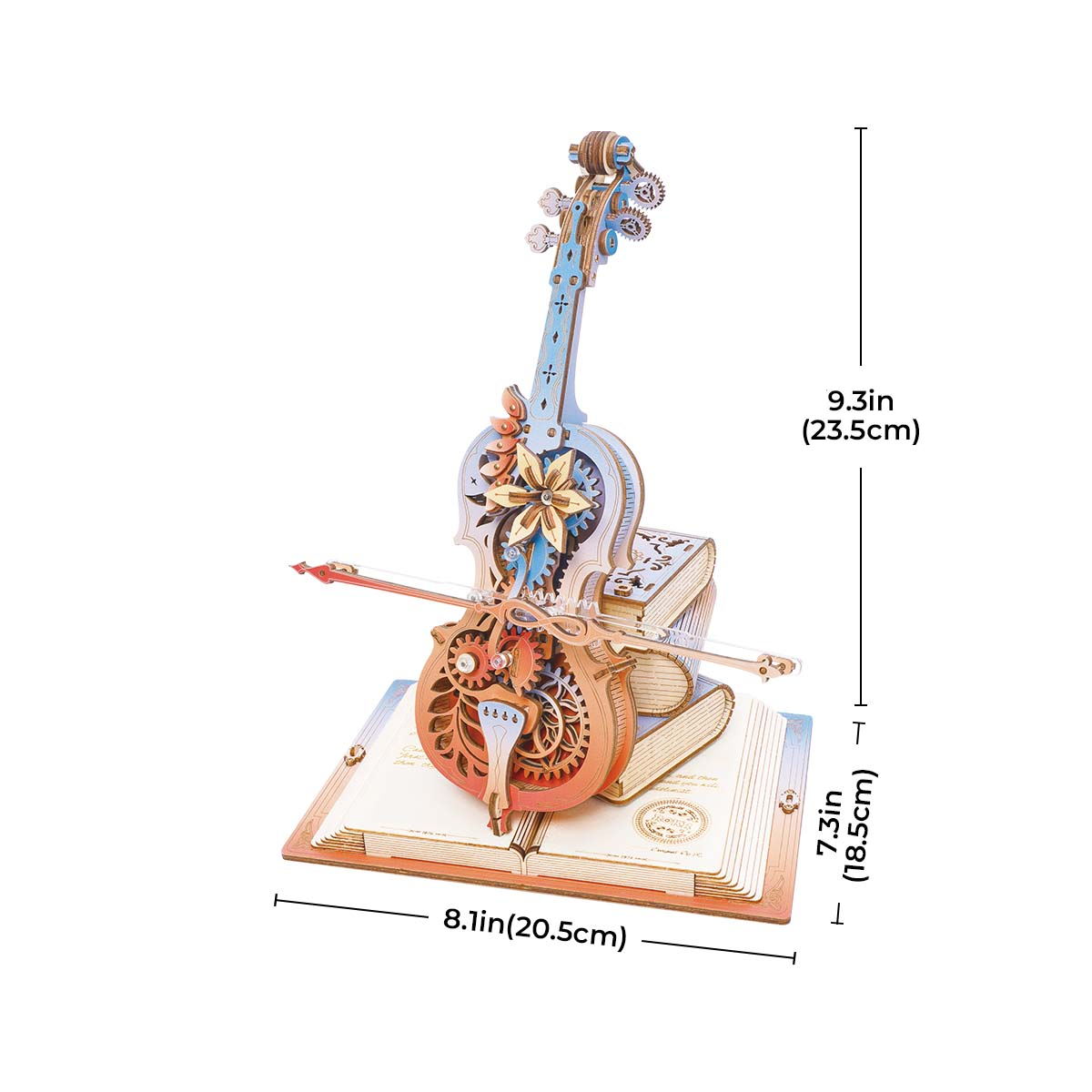 ROKR Symphony of Gorgeous Dreams Music Box Kit official product view 8