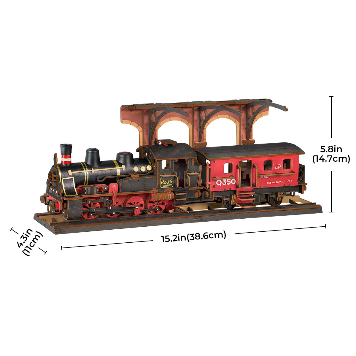 Rowood Steam Journey Creative Kit official product view 6