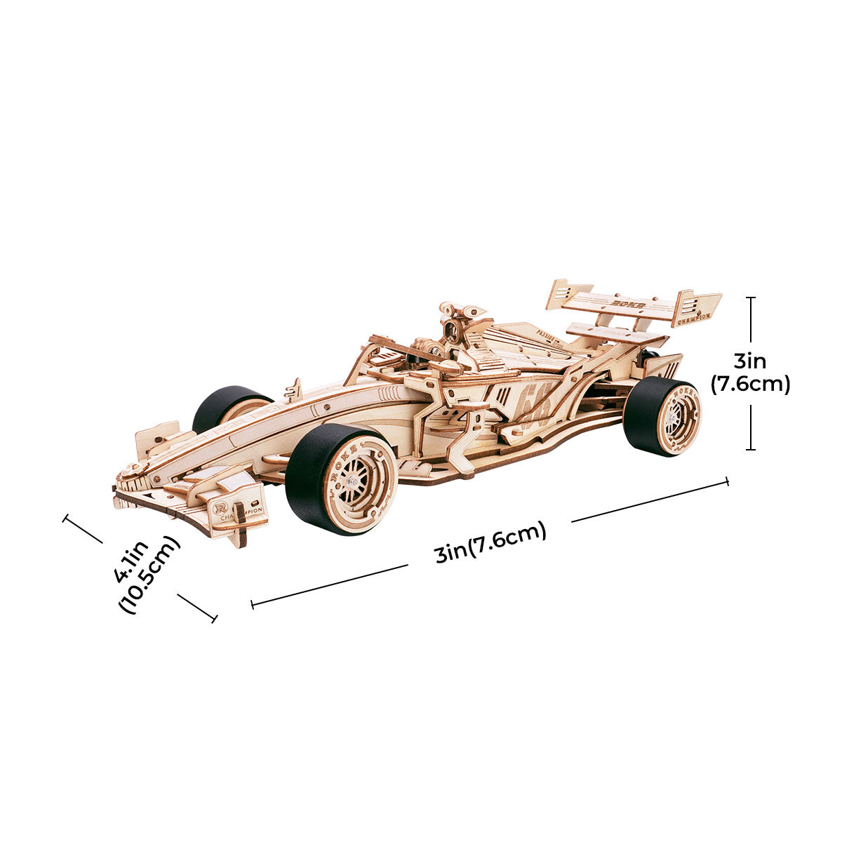 ROKR Racing Car Model Kit official product view 5