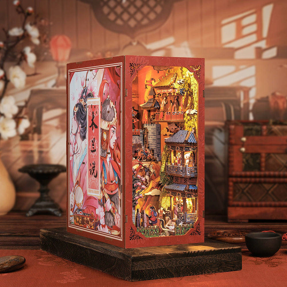 The legend of Mulan Book Nook Kit official product view 2