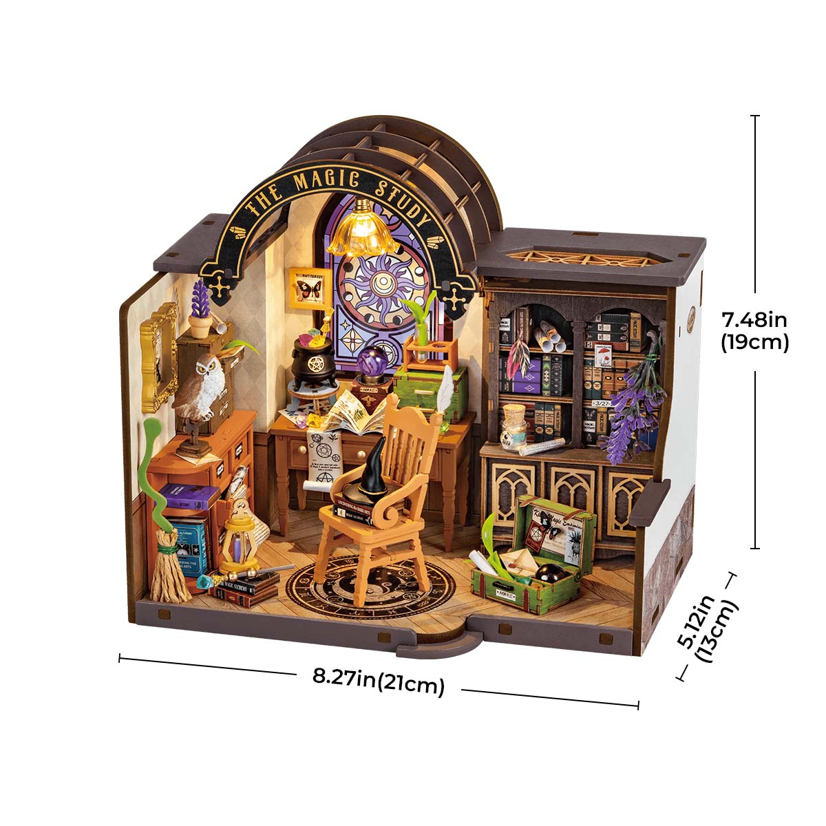 The Magic Study Miniature House Kit official product view 6