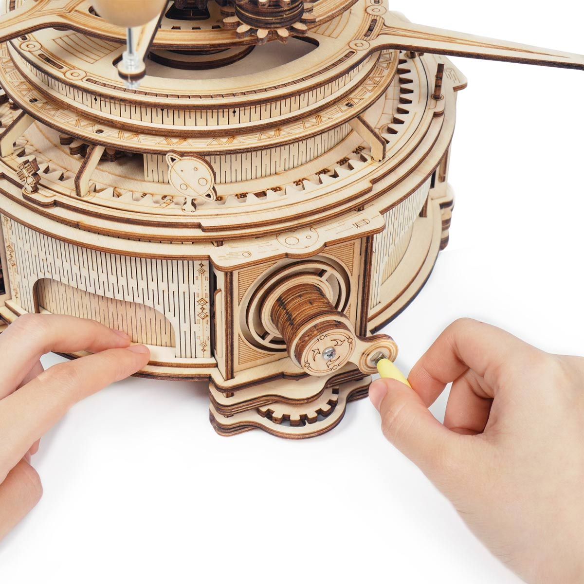 ROKR Mechanical Orrery Model Kit official product view 6
