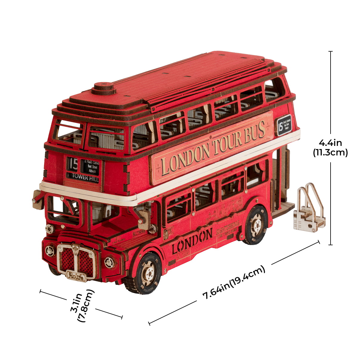 Rowood London Tour Bus Creative Kit official product view 6
