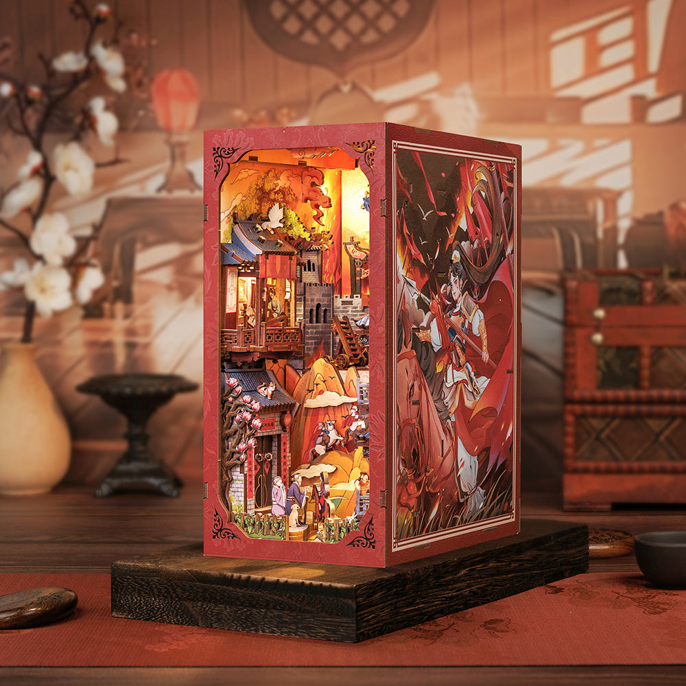 The legend of Mulan Book Nook Kit official product view 3