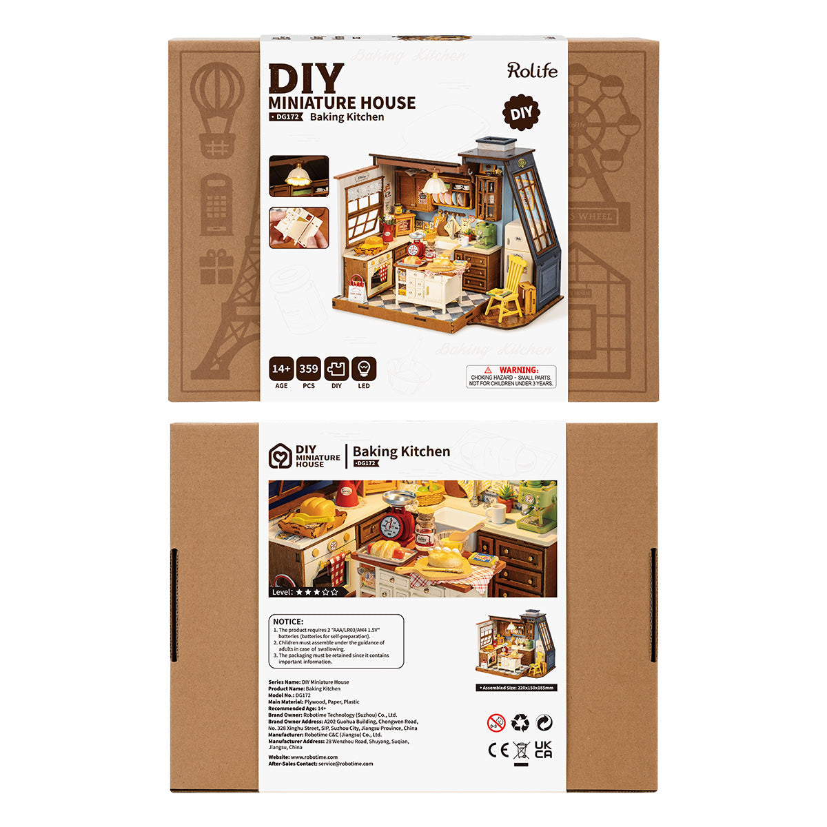 Baking Kitchen Miniature Kit official product view 9