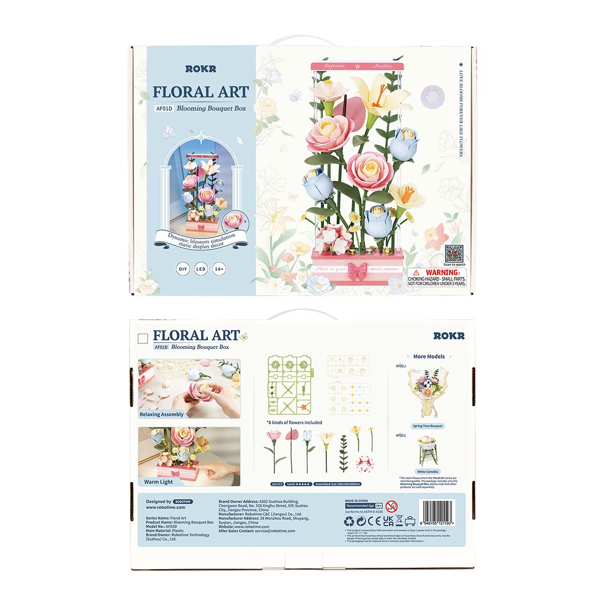 ROKR Blooming Bouquet Box Kit official product view 9