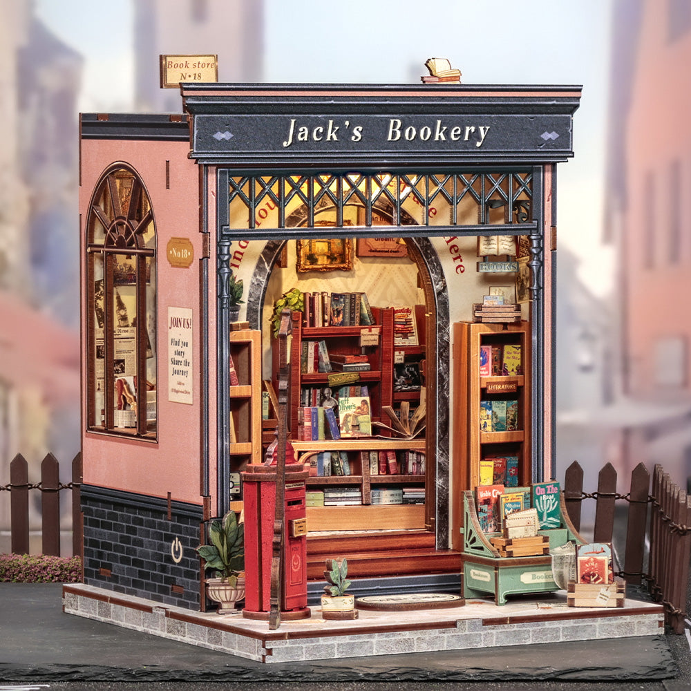 Jack's Bookery Miniature Kit official product view 3