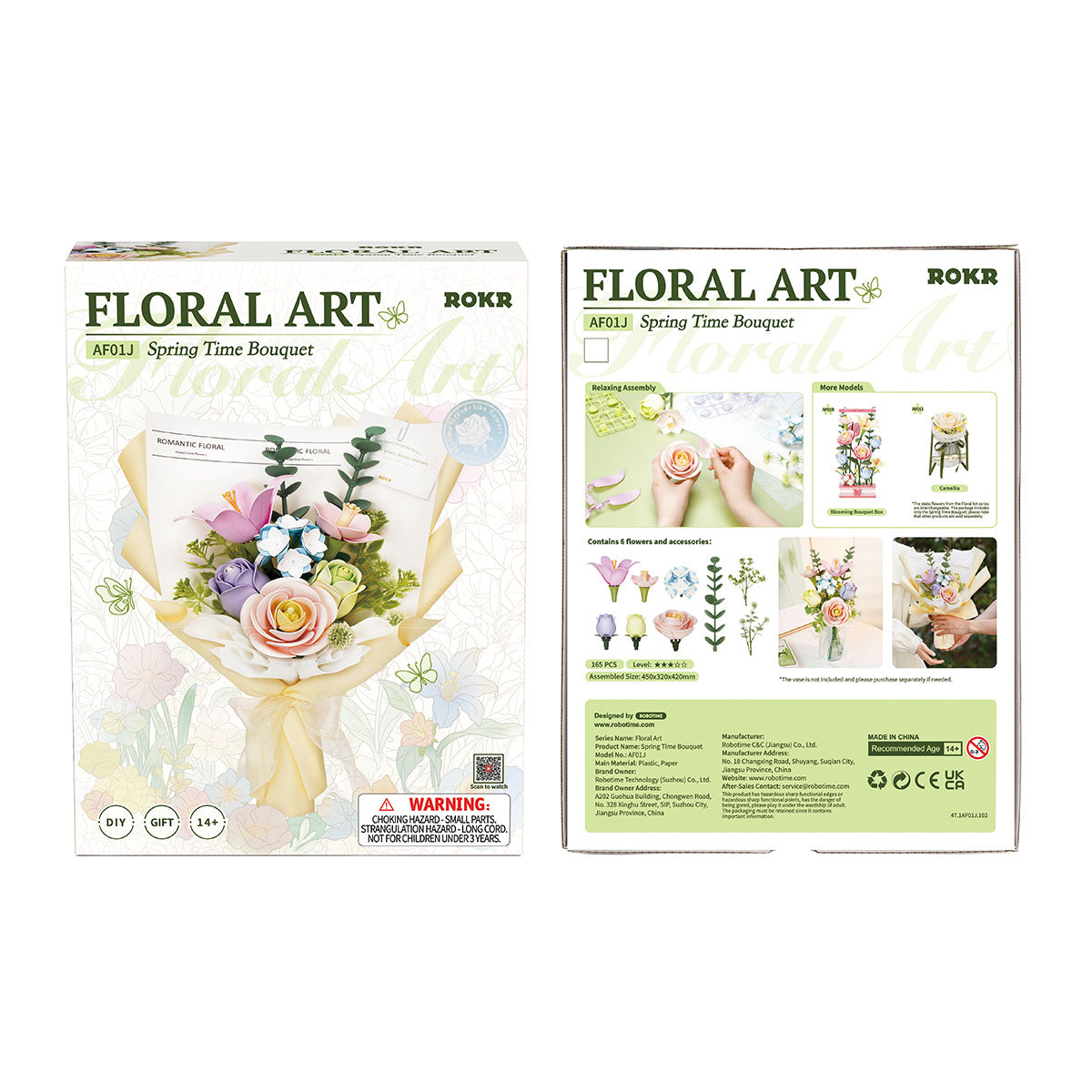 ROKR Spring Time Flower Bouquet Kit official product view 8
