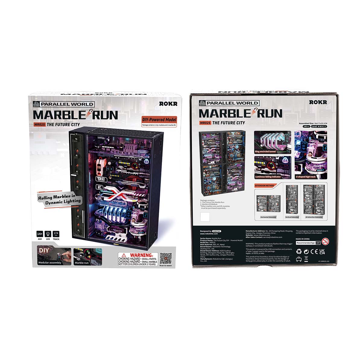 ROKR The Future City Model Kit official product view 4