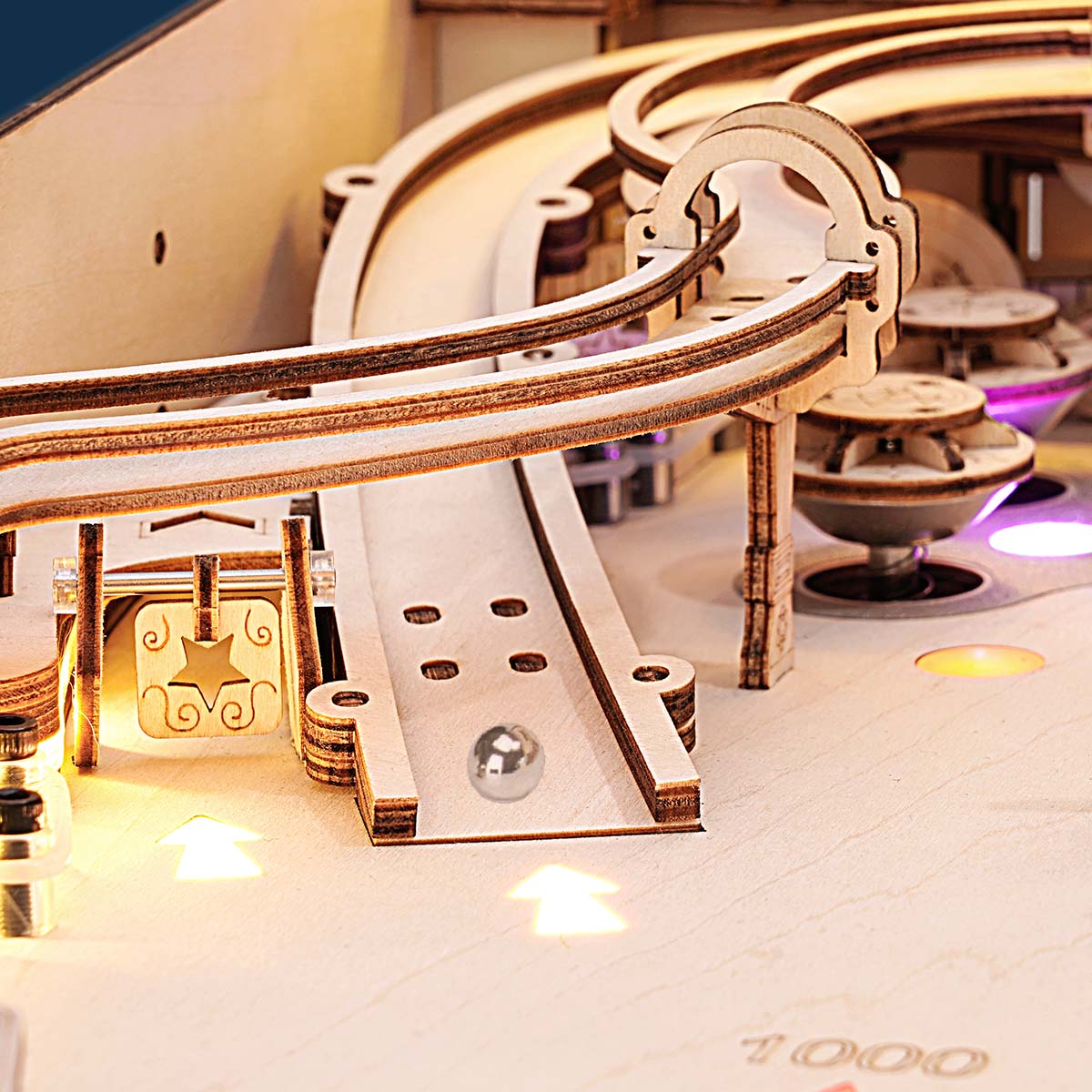 ROKR 3D Pinball Machine Kit official detail view 5