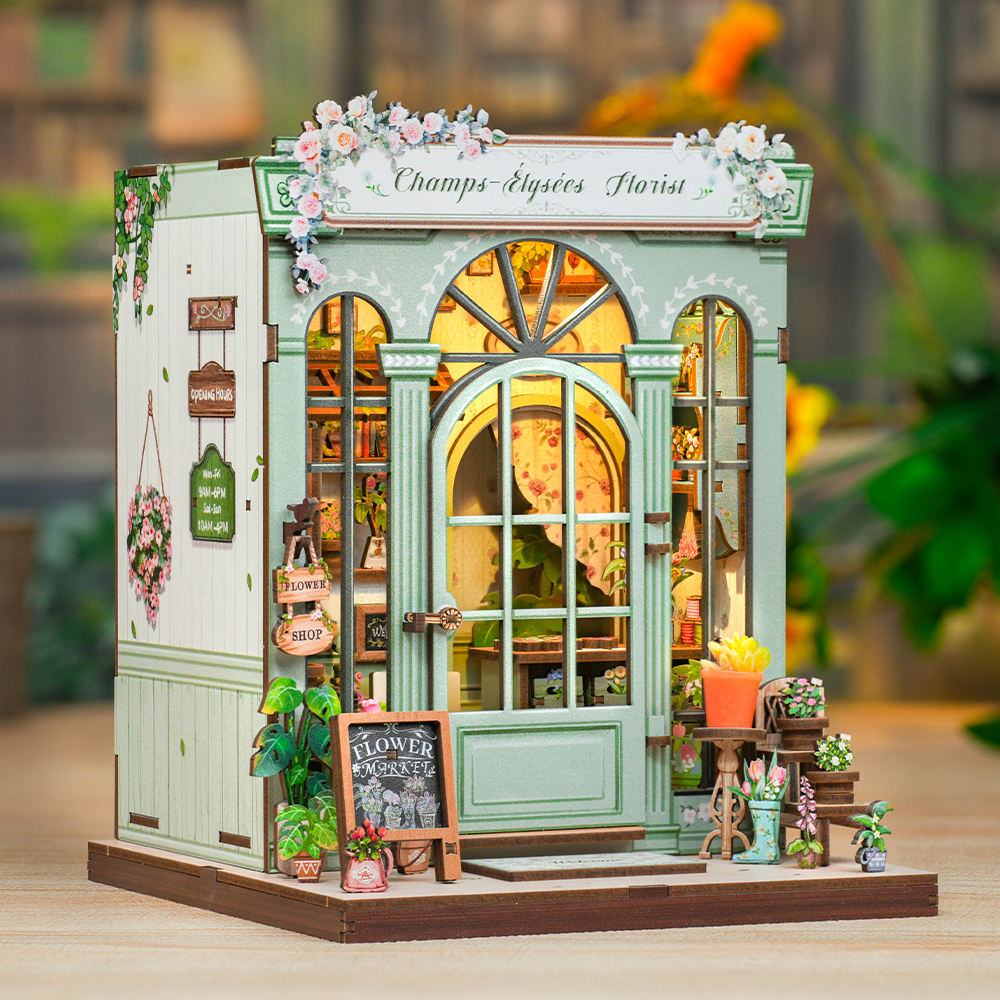 Champs-Élysées Florist Book Nook Kit official product view 4