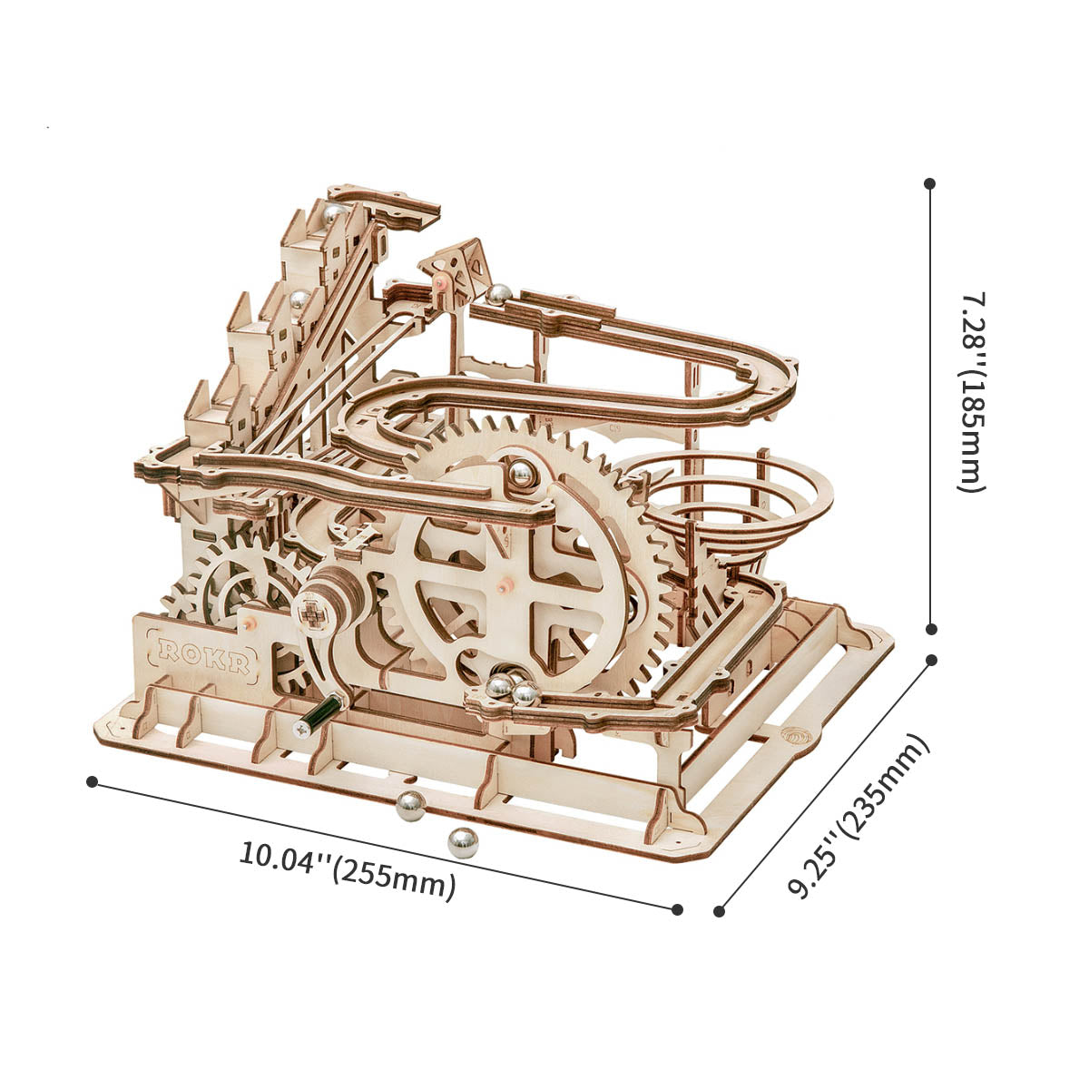 ROKR Marble Parkour Marble Run Kit official detail view 7