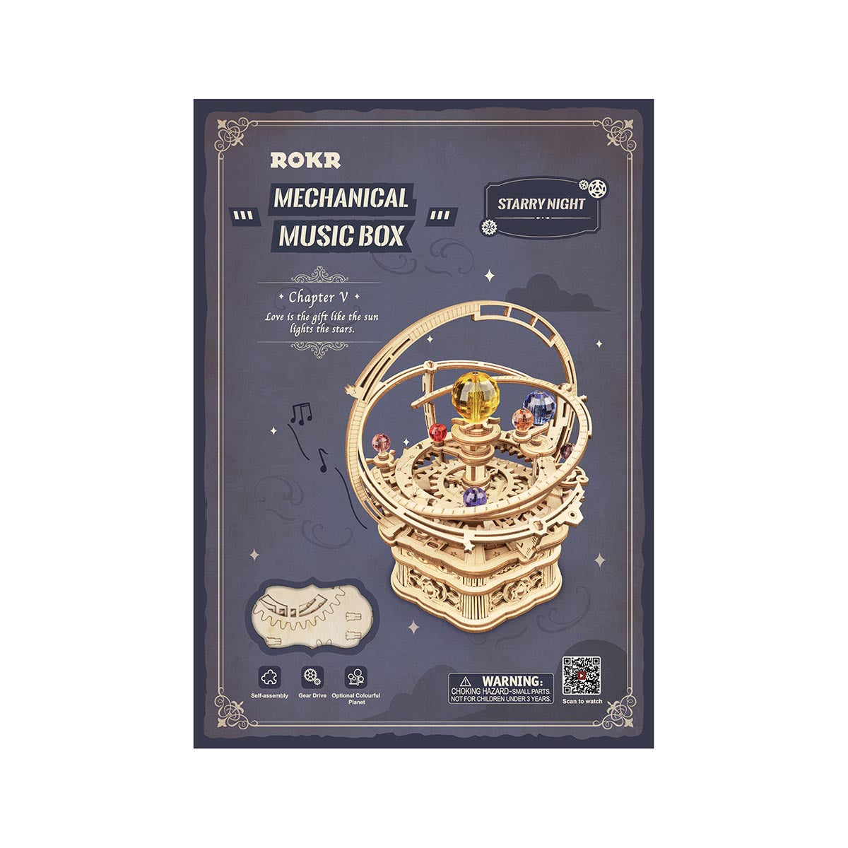 ROKR Starry Night Model Kit official product view 5