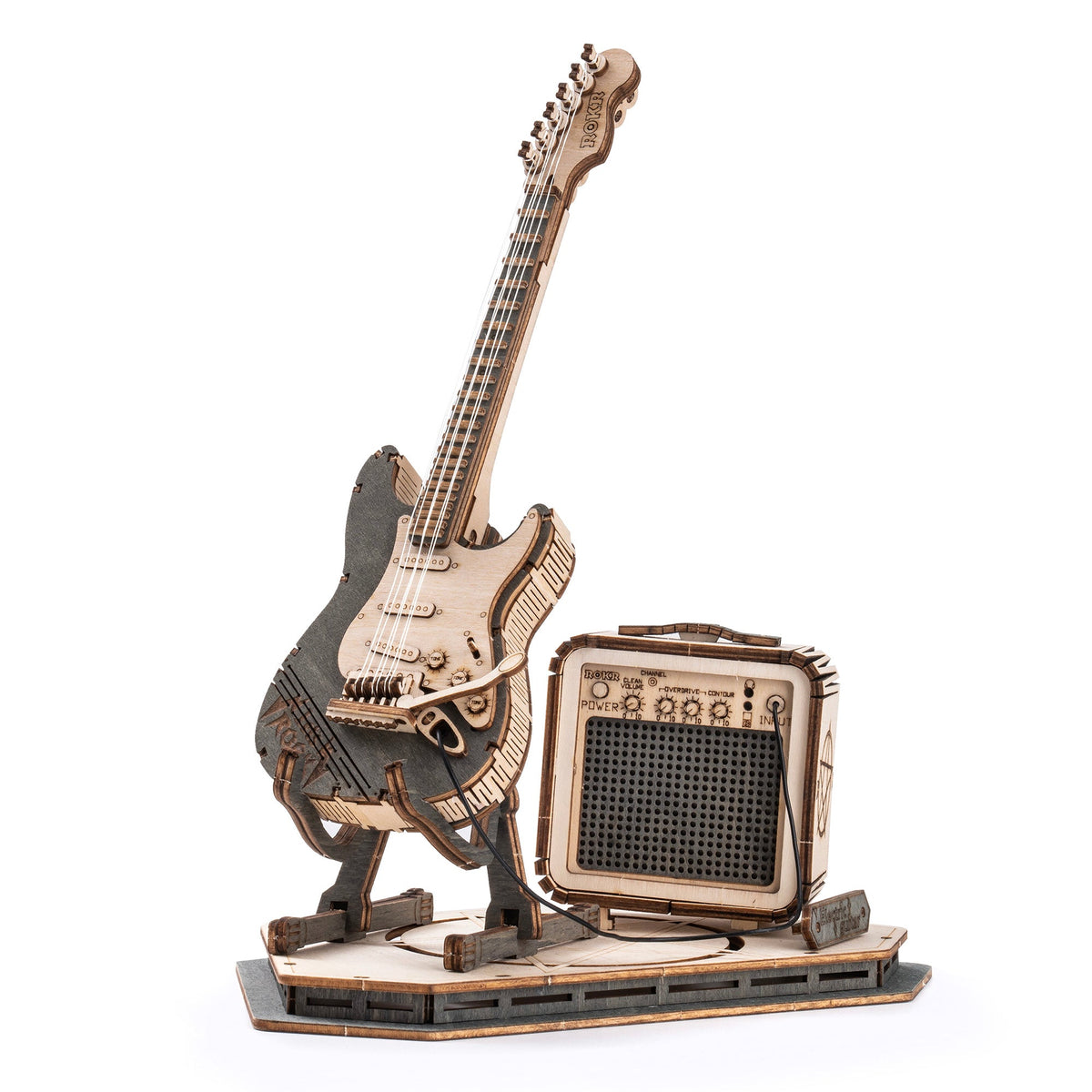 ROKR Electric Guitar Model Kit official product view 2