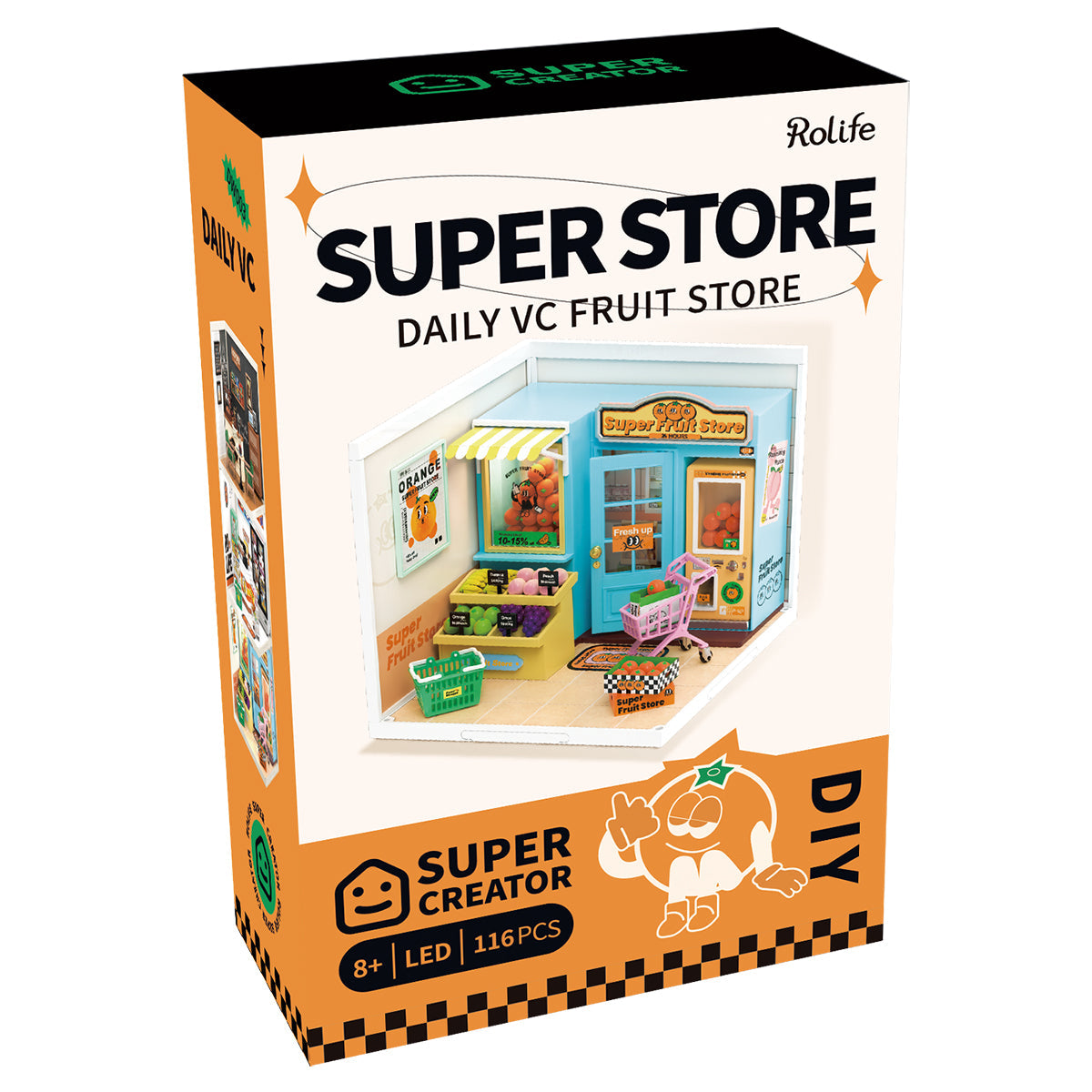 Super fruit shop Miniature Kit official product view 6