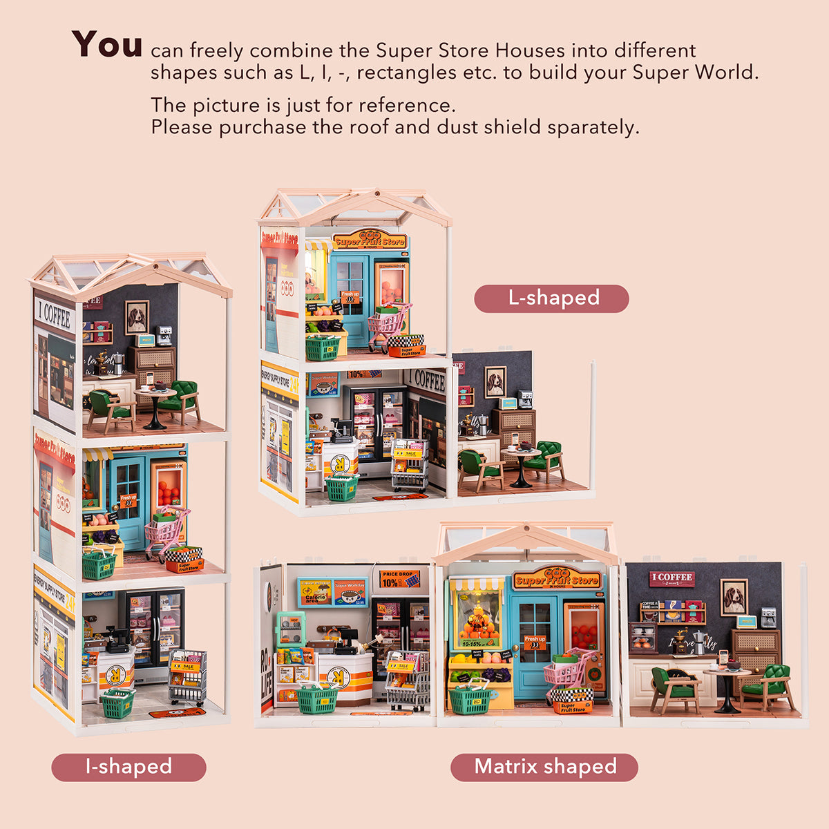 Cafe Miniature Kit official product view 5