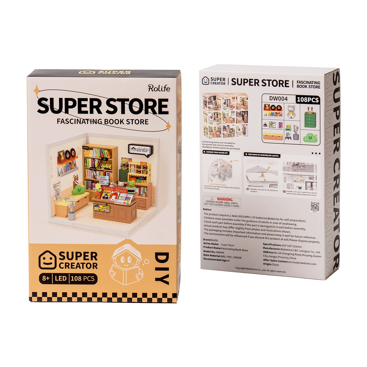 Bookstore Miniature Kit official product view 7