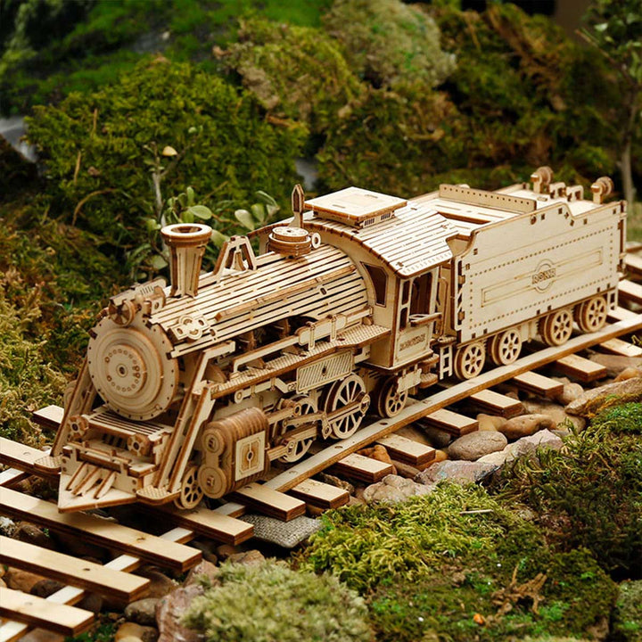 ROKR Prime Steam Express Model Kit completed product view