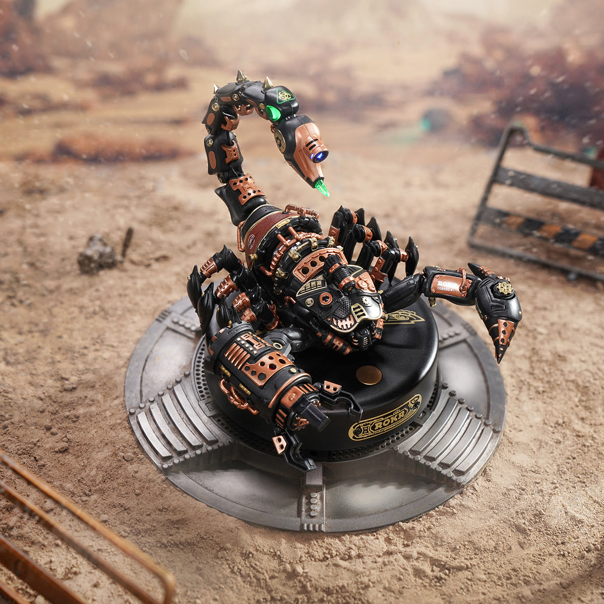 ROKR Emperor Scorpion Model Kit completed product view