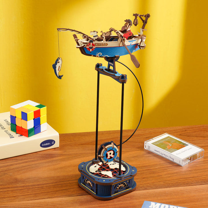 ROKR Ocean Fisher Model Kit completed product view