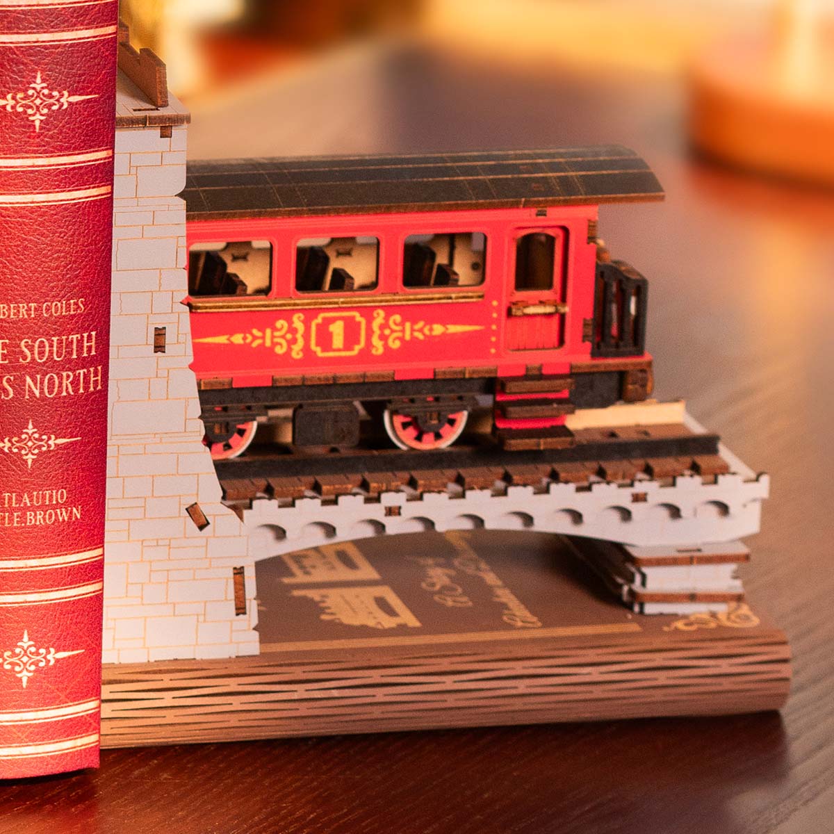 Century Train Book Nook Kit official product view 3