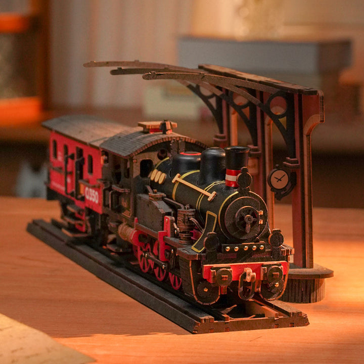 Rowood Steam Journey Creative Kit completed product view
