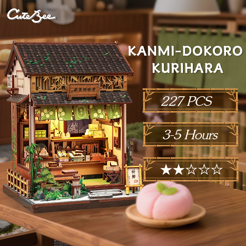 Kanmi-dokoro Kurihara Miniature Kit official product view 2