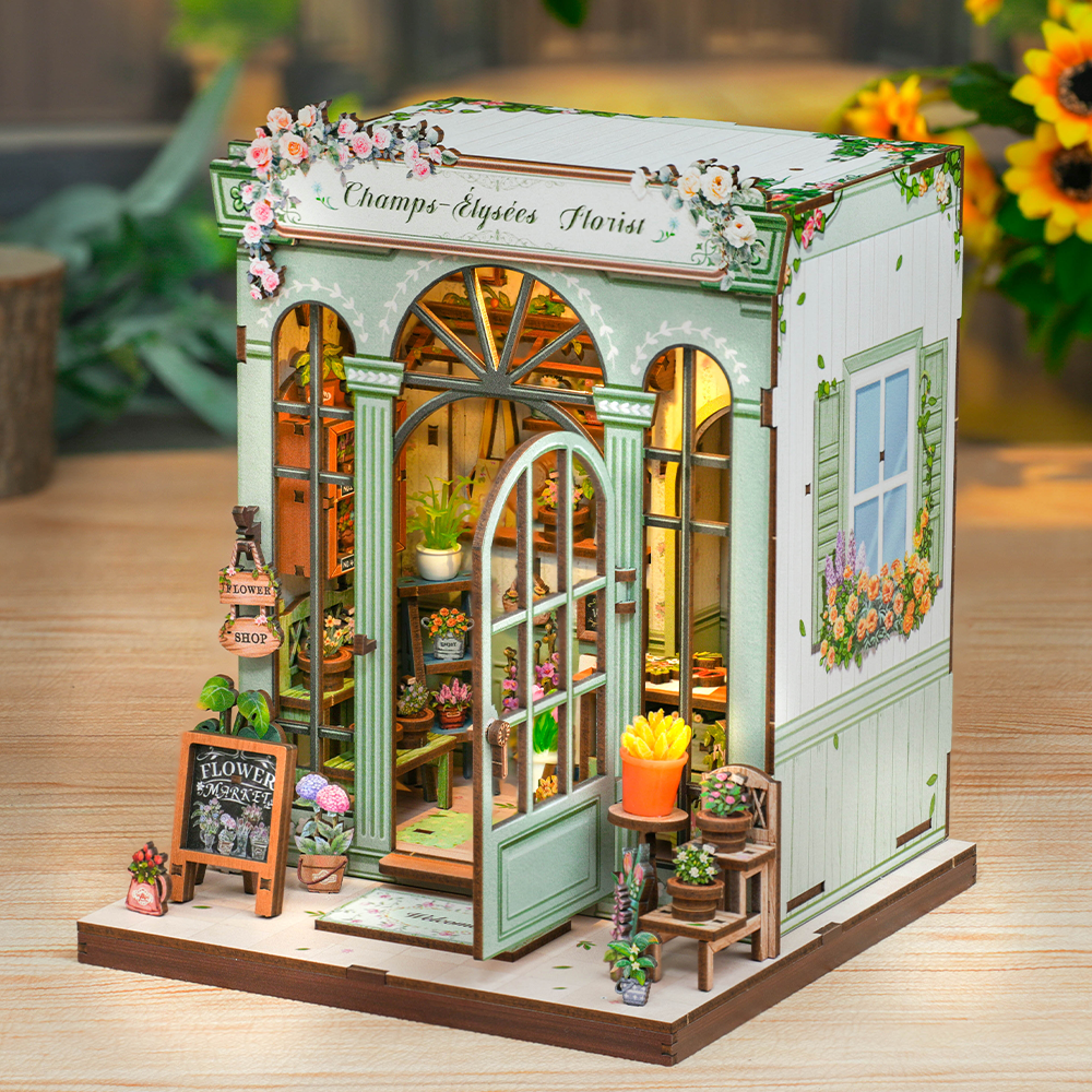 Champs-Élysées Florist Book Nook Kit official product view 3