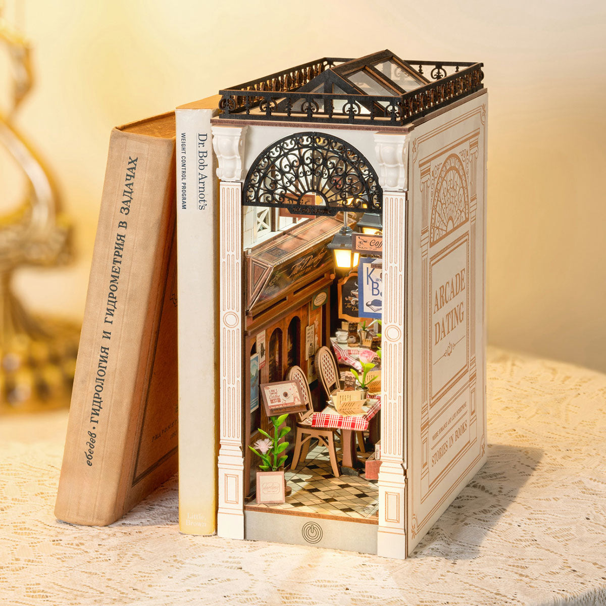 Arcade Dating Book Nook Kit official detail view 5