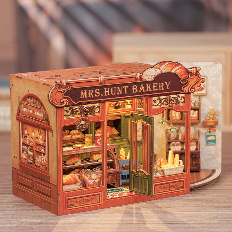 Mrs Hunt Bakery angled open-door view