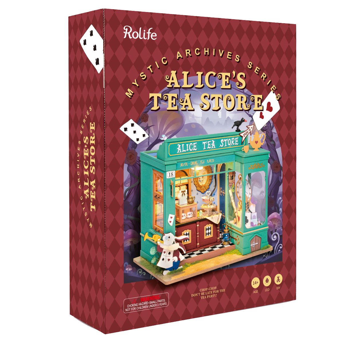 Alice's Tea Store Miniature House Kit official product view 6
