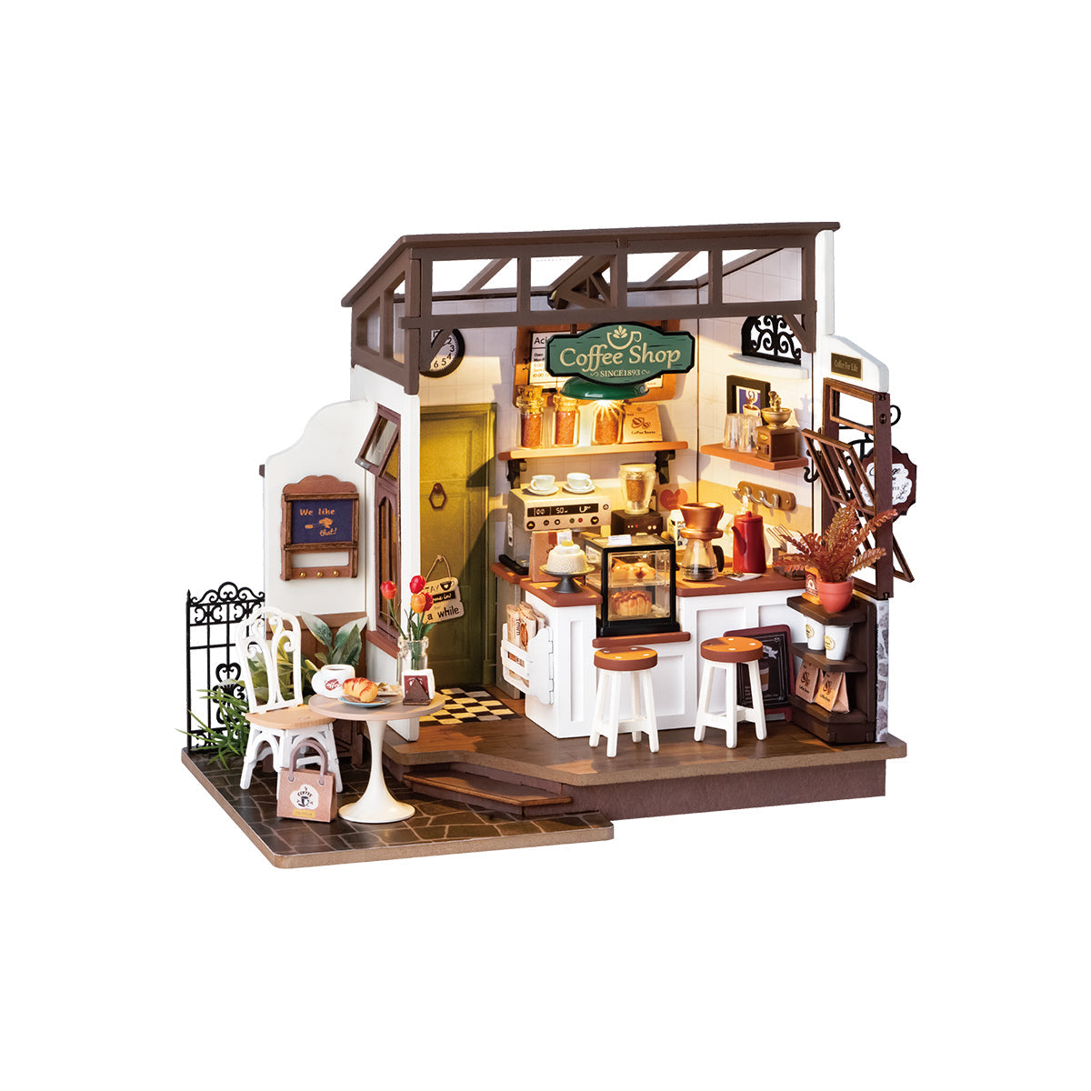 No.17 Cafe Miniature Kit official product view 2