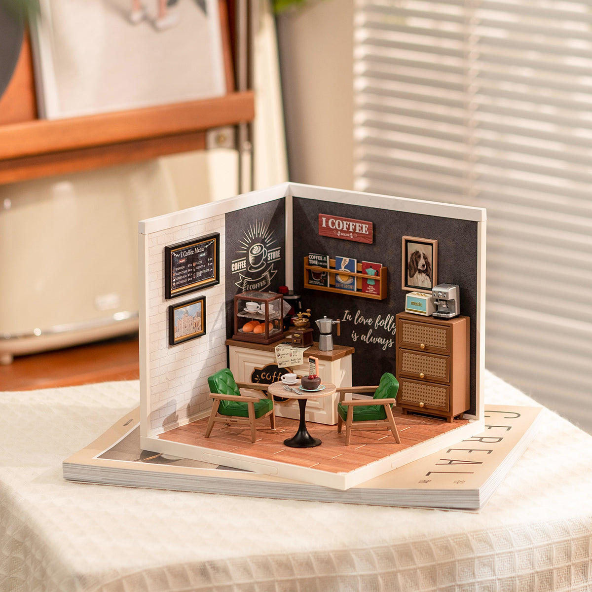 Cafe Miniature Kit official product view 3