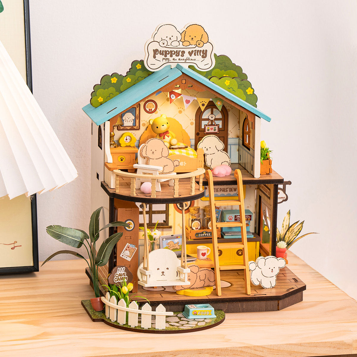 Puppy's Cozy Villa Miniature Kit official product view 4