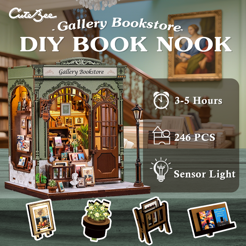 Gallery Bookstore Miniature Kit official product view 3
