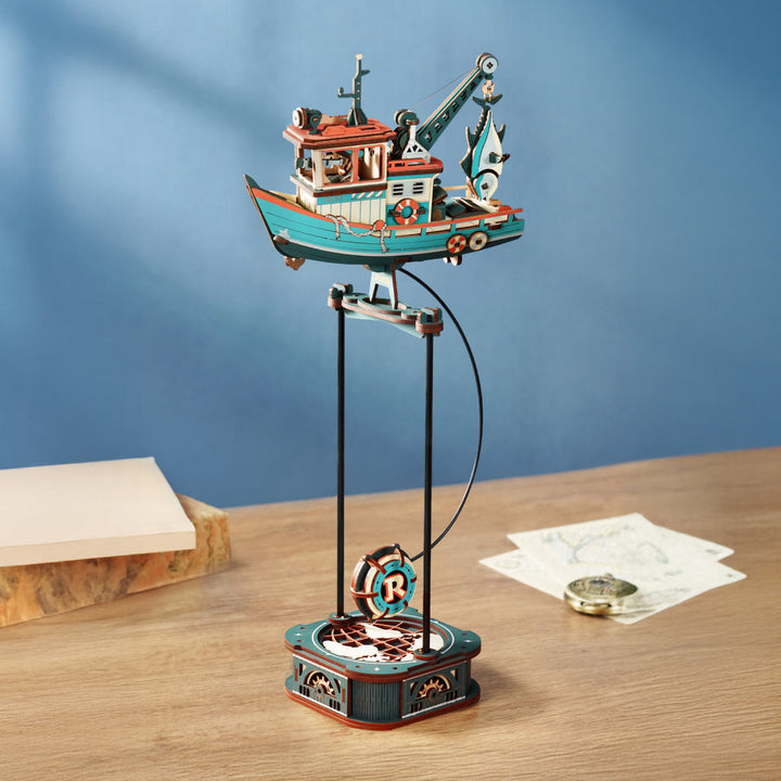 ROKR Lucky Trawler Balance Toy Kit official detail view 2