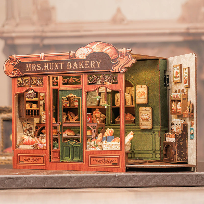 Mrs Hunt Bakery side and front view