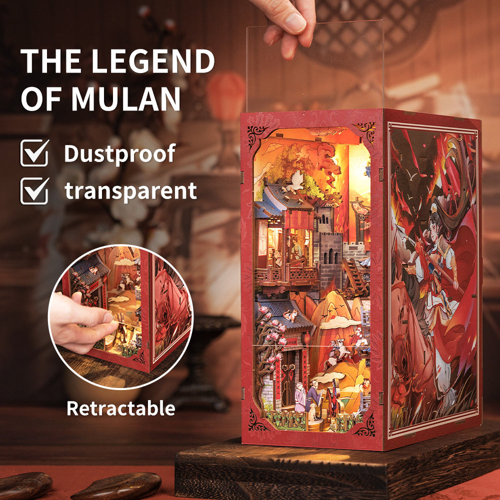 The legend of Mulan Book Nook Kit official product view 4