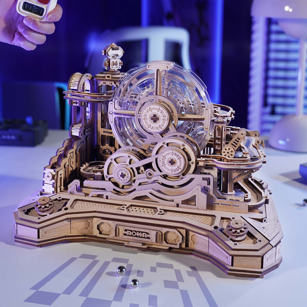ROKR Gear Ball Challenge Model Kit official product view 3