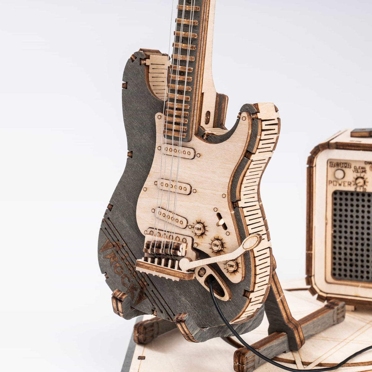 ROKR Electric Guitar Model Kit official product view 4