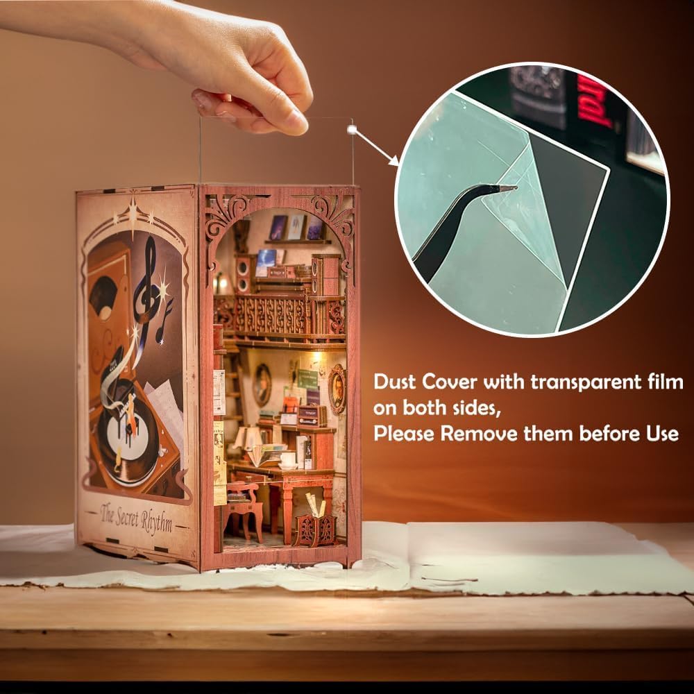 The Secret Rhythm Book Nook Kit official product view 4