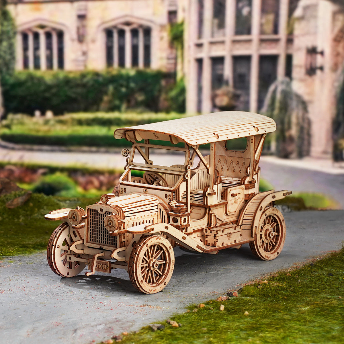ROKR Vintage Car Model Kit official product view 6