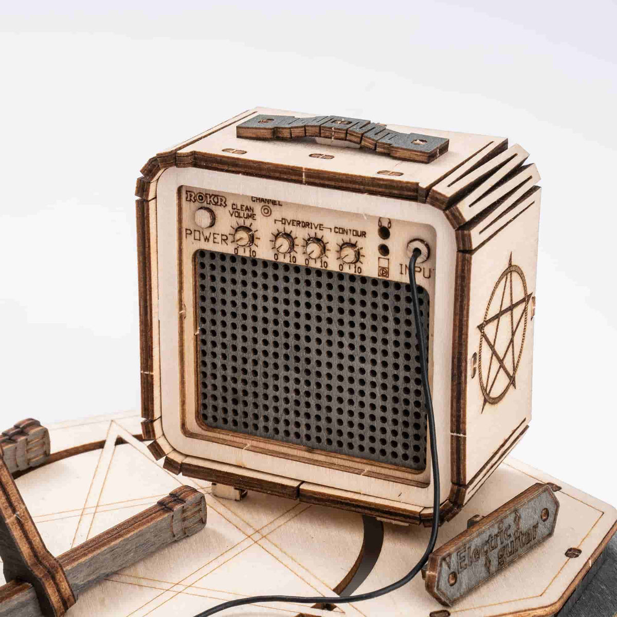 ROKR Electric Guitar Model Kit official product view 5