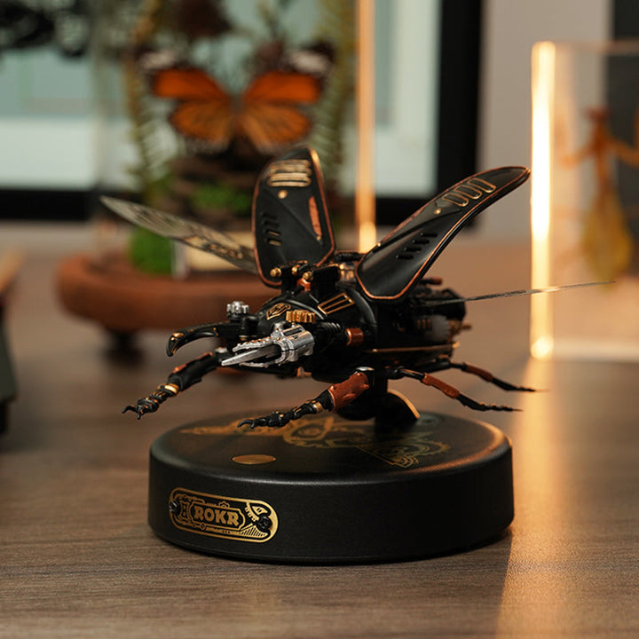 ROKR Storm Beetle Mechanical Model Kit completed product view