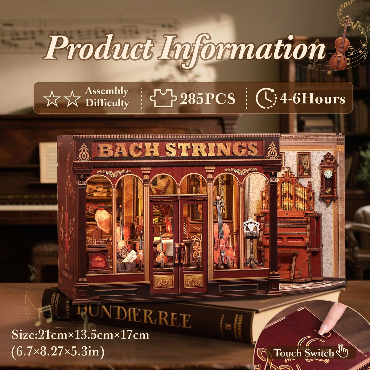 Bach Strings Miniature Kit official product view 2