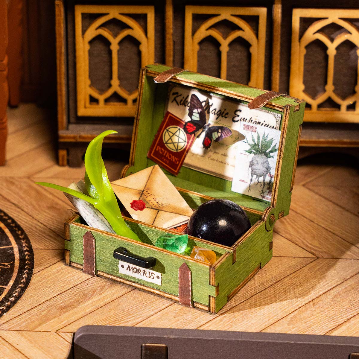 The Magic Study Miniature House Kit official product view 5
