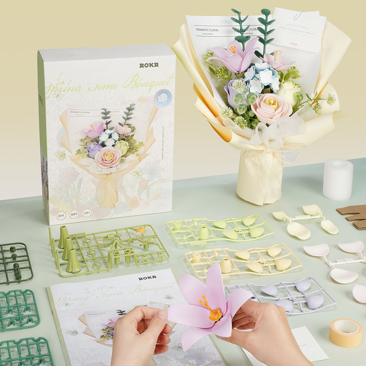 ROKR Spring Time Flower Bouquet Kit official product view 4