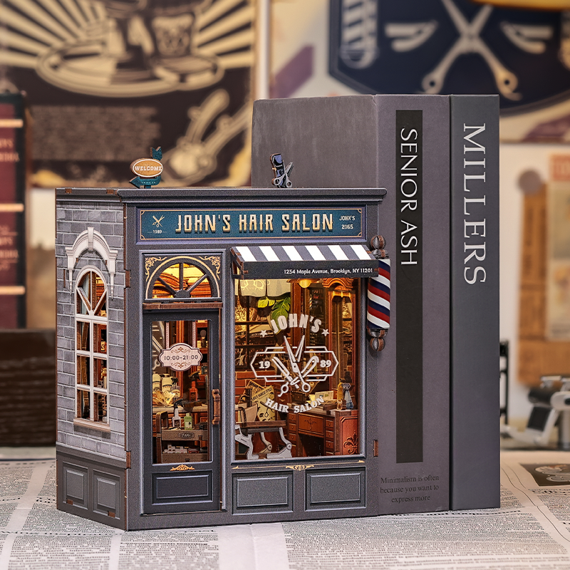 John's Hair Salon Miniature Kit official product view 2