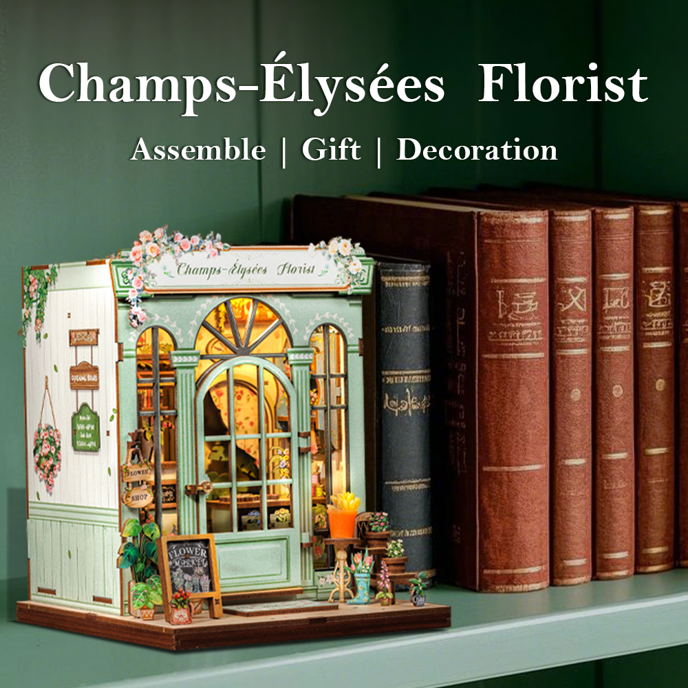 Champs-Élysées Florist Book Nook Kit official product view 11